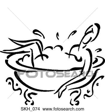 Clipart - bath. fotosearch 
- search clipart, 
illustration, 
drawings and vector 
eps graphics images