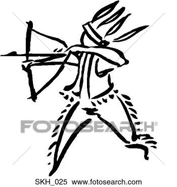 Clipart - playing indian. 
fotosearch - search 
clipart, illustration, 
drawings and vector 
eps graphics images