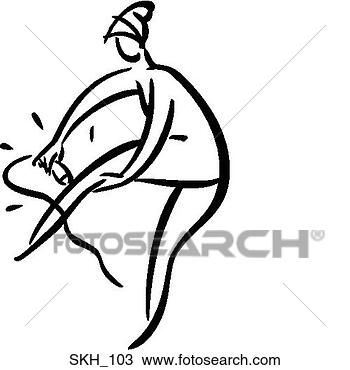 Clipart - shaving legs. 
fotosearch - search 
clipart, illustration, 
drawings and vector 
eps graphics images