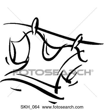Clipart - shirt on clothes-line. 
fotosearch - search 
clipart, illustration, 
drawings and vector 
eps graphics images