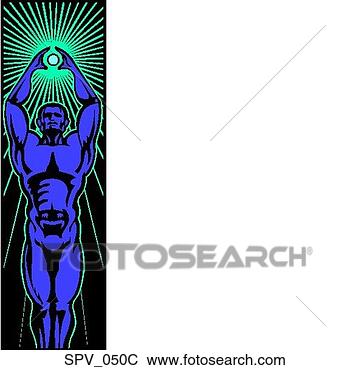 Clip Art - spirit male color. 
fotosearch - search 
clipart, illustration, 
drawings and vector 
eps graphics images