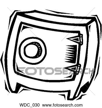 Clipart - cofre. fotosearch 
- busca de ilustrações 
clipeart e desenhos