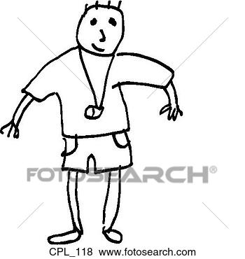 Clip Art - gym teacher. fotosearch 
- search clipart, 
illustration, 
drawings and vector 
eps graphics images