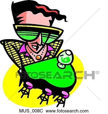 Clip Art - lounge singer 
color. fotosearch 
- search clipart, 
illustration, 
drawings and vector 
eps graphics images