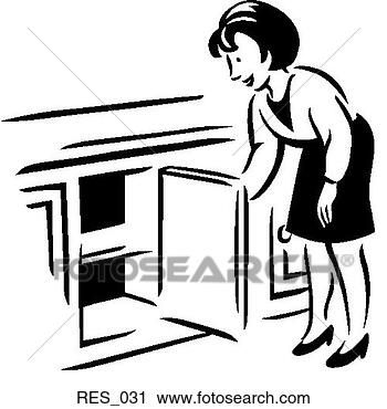 Clipart - touring kitchen. 
fotosearch - search 
clipart, illustration, 
drawings and vector 
eps graphics images