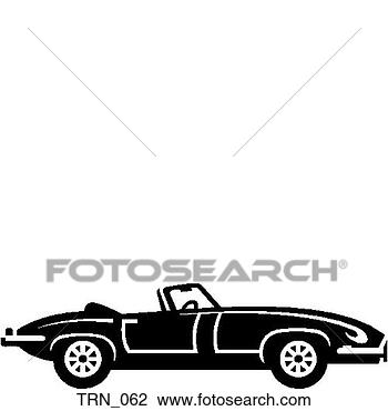 Clipart - sports convertible. 
fotosearch - search 
clipart, illustration, 
drawings and vector 
eps graphics images