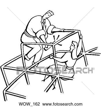 Clipart - man and woman 
on jungle gym. 
fotosearch - search 
clipart, illustration, 
drawings and vector 
eps graphics images