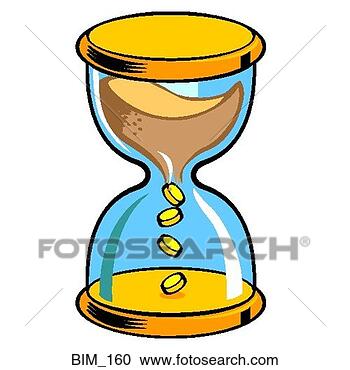 Clipart - tempo,  dinheiro. 
fotosearch - busca 
de ilustrações 
clipeart e desenhos