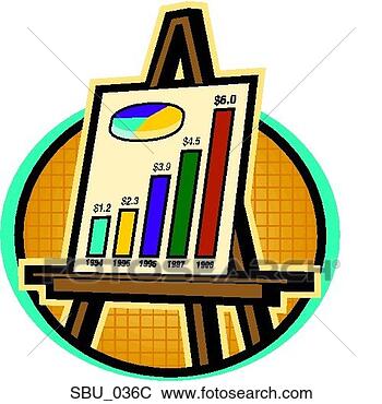 Clipart - barzinhos,  gráfico, 
 cavalete,  anualmente, 
 dinheiro,  crescimento. 
fotosearch - busca 
de ilustrações 
clipeart e desenhos