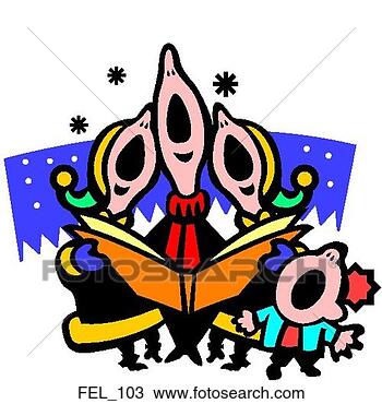 Clipart - carolers. fotosearch 
- search clipart, 
illustration, 
drawings and vector 
eps graphics images