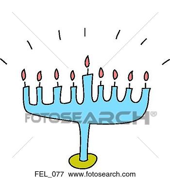 Clip Art - mennorah. fotosearch 
- search clipart, 
illustration, 
drawings and vector 
eps graphics images