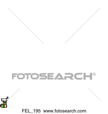 Clipart - stocking. fotosearch 
- search clipart, 
illustration, 
drawings and vector 
eps graphics images