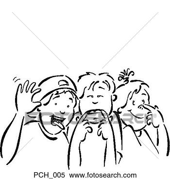 Clipart - children making 
funny faces. fotosearch 
- search clipart, 
illustration, 
drawings and vector 
eps graphics images