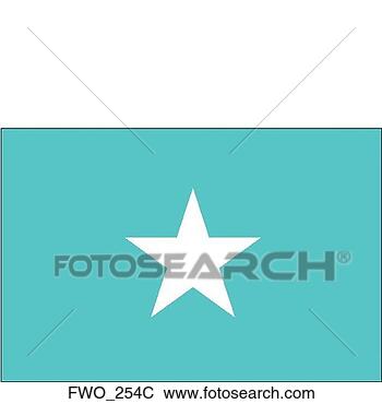 Clip Art - flag of somalia. 
fotosearch - search 
clipart, illustration, 
drawings and vector 
eps graphics images