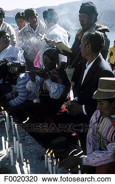 Stock Photography - bolivia, copacabana, 
the calvary, prayers. 
fotosearch - search 
stock photos, 
pictures, images, 
and photo clipart