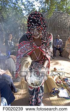 Stock Photograph - south africa, 
zululand, healer 
dressed in traditional 
costume. fotosearch 
- search stock 
photos, pictures, 
images, and photo 
clipart