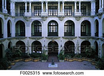 Stock Image - guatemala, guatemala 
city, national 
palace, interior 
yard. fotosearch 
- search stock 
photos, pictures, 
images, and photo 
clipart