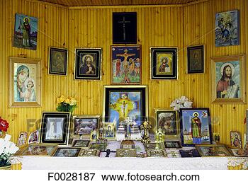 Picture - romania, moldavia, 
province of bukovina, 
orthodox church, 
altar. fotosearch 
- search stock 
photos, pictures, 
images, and photo 
clipart