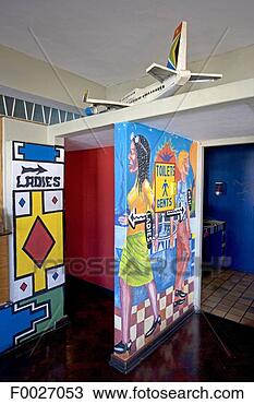 Stock Photo - south africa, 
zululand, durban, 
fresco at the 
entrance of toilets. 
fotosearch - search 
stock photos, 
pictures, images, 
and photo clipart