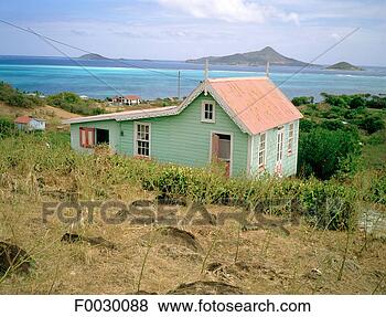Stock Photo - grenada,  the 
grenadines,  carriacou 
island,  local 
house in front 
of. fotosearch 
- search stock 
photos, pictures, 
images, and photo 
clipart