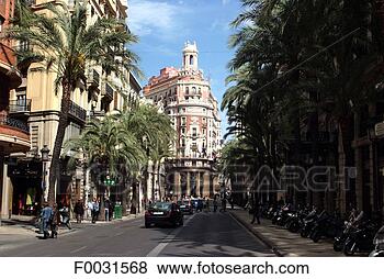 Stock Photo - spain, valencia, 
bank building 
of valencia. fotosearch 
- search stock 
photos, pictures, 
images, and photo 
clipart