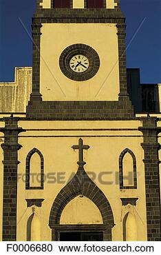 Stock Photography - reunion, church 
in the cilaos 
cirque. fotosearch 
- search stock 
photos, pictures, 
images, and photo 
clipart