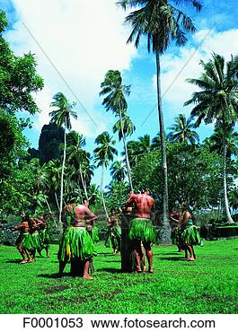 Banco de Imagem - francês,  polynesia, 
 nuku-hiva,  porco, 
 dança. fotosearch 
- busca de fotos, 
imagens e clipart