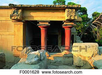 Stock Photo - greece, crete, 
cnossos archeological 
site. fotosearch 
- search stock 
photos, pictures, 
images, and photo 
clipart
