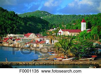 Stock Image - french west indies, 
guadeloupe, marigot. 
fotosearch - search 
stock photos, 
pictures, images, 
and photo clipart