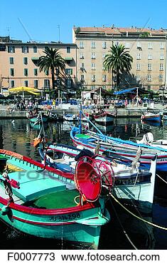 Stock Photo - france, corsica, 
ajaccio, boats 
near harbour. 
fotosearch - search 
stock photos, 
pictures, images, 
and photo clipart