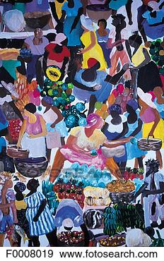 Stock Photograph - haiti, port-au-prince, 
naive paintings. 
fotosearch - search 
stock photos, 
pictures, images, 
and photo clipart