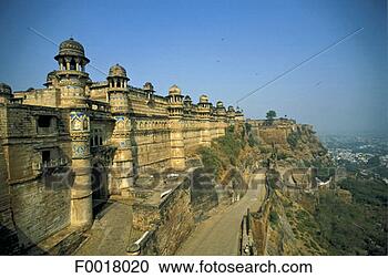 Stock Photography - india, madhya 
pradesh, gwalior, 
man mandir palace. 
fotosearch - search 
stock photos, 
pictures, images, 
and photo clipart
