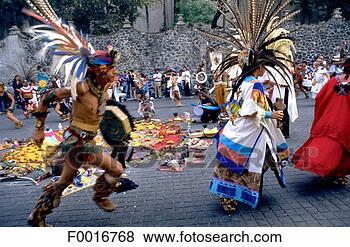 Banco de Imagem - méxico,  méxico, 
 cidade,  indianos, 
 danças. fotosearch 
- busca de fotos, 
imagens e clipart