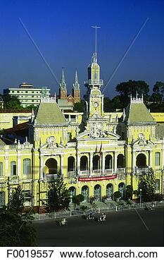 Picture - vietnam, ho chi 
minh city, city 
hall. fotosearch 
- search stock 
photos, pictures, 
images, and photo 
clipart