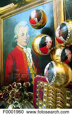 Arquivo de Fotografias - áustria,  salzburg, 
 vender,  bens, 
 mozart,  retrato. 
fotosearch - busca 
de fotos, imagens 
e clipart