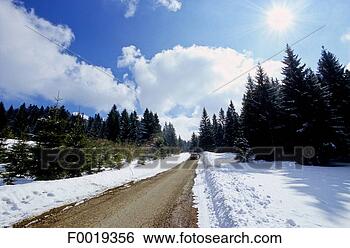 Stock Photo - france, franche 
comté, jura mountains, 
snowy road. fotosearch 
- search stock 
photos, pictures, 
images, and photo 
clipart
