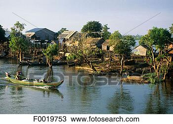 Stock Photo - cambodia, siem 
reap, lake tonle 
sap, chong kneas. 
fotosearch - search 
stock photos, 
pictures, images, 
and photo clipart
