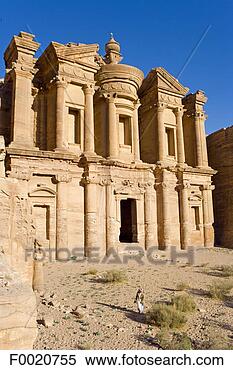 Stock Image - jordan, petra, 
el deir. fotosearch 
- search stock 
photos, pictures, 
images, and photo 
clipart