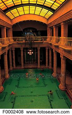 Banco de Imagem - hungria,   budapest, 
  gellert,   hotel, 
  banho,   indoor. 
fotosearch - busca 
de fotos, imagens 
e clipart