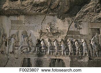 Picture - iran, kermanshah, 
behistun, low 
relief detail. 
fotosearch - search 
stock photos, 
pictures, images, 
and photo clipart
