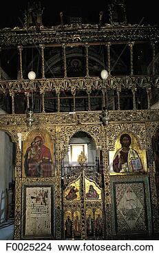 Stock Photo - cyprus, galata, 
church of panayia 
podithou, iconostasis. 
fotosearch - search 
stock photos, 
pictures, images, 
and photo clipart