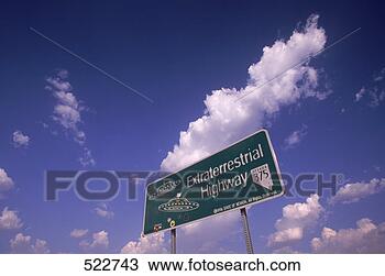 Stock Photo - extraterrestrial 
hwy sign  rachel 
 nevada. fotosearch 
- search stock 
photos, pictures, 
images, and photo 
clipart