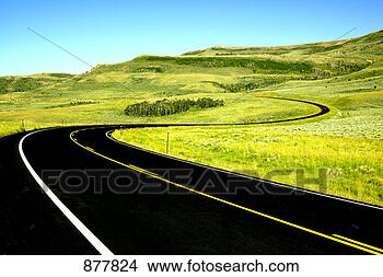Stock Photo - curves through 
a scenic highway. 
fotosearch - search 
stock photos, 
pictures, images, 
and photo clipart