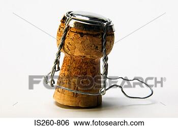 Stock Photo - champagne cork. 
fotosearch - search 
stock photos, 
pictures, images, 
and photo clipart