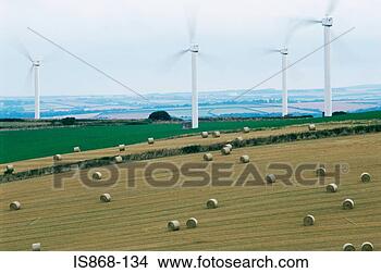 Stock Photo - wind turbines 
in countryside. 
fotosearch - search 
stock photos, 
pictures, images, 
and photo clipart