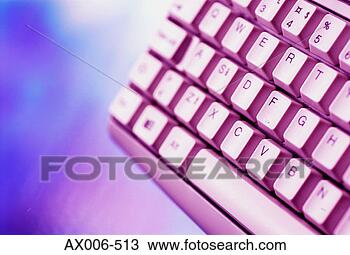 Banco de Imagem - close-up,  computador, 
 teclado. fotosearch 
- busca de fotos, 
imagens e clipart