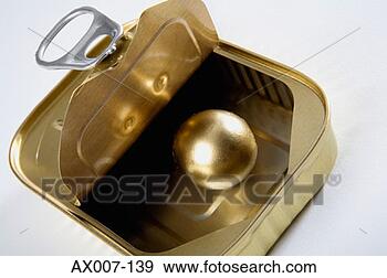 Stock Photograph - close-up of a 
metal ball shining 
in a lunch box. 
fotosearch - search 
stock photos, 
pictures, images, 
and photo clipart