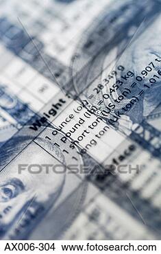Banco de Imagem - close-up,   peso, 
  conversão,  
 tabela,   ceia, 
  imposto. fotosearch 
- busca de fotos, 
imagens e clipart