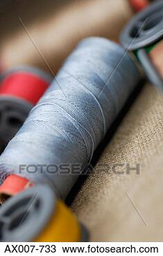 Stock Photo - close-up of spools 
of thread. fotosearch 
- search stock 
photos, pictures, 
images, and photo 
clipart