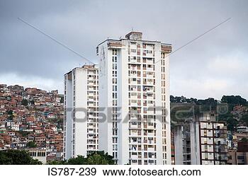 Stock Photograph - slums in caracas 
in venezuela. 
fotosearch - search 
stock photos, 
pictures, images, 
and photo clipart